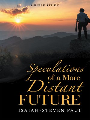 cover image of Speculations of a More Distant Future